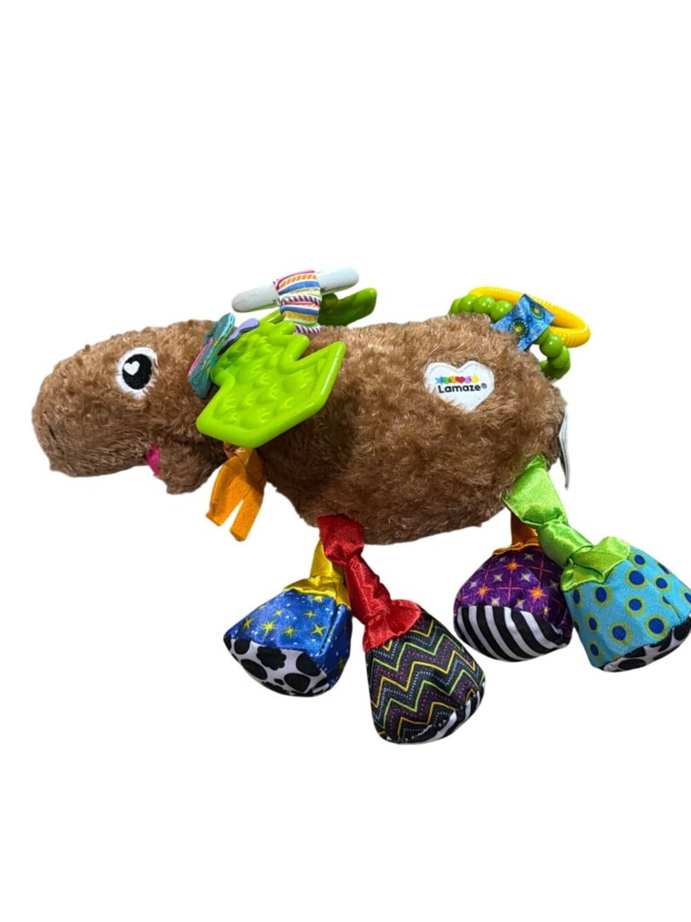 Lamaze Mortimer the Moose Developmental Baby Toy Soft Plush